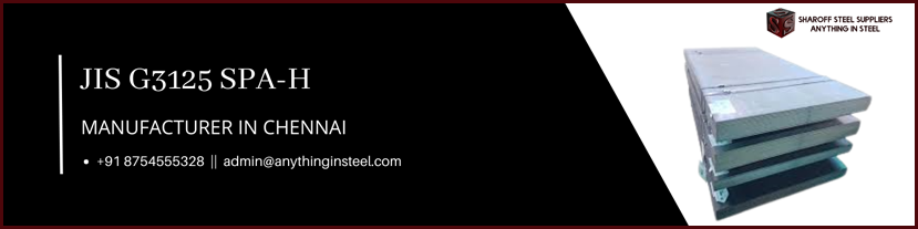 JIS G3125 SPA-H Weathering Steel